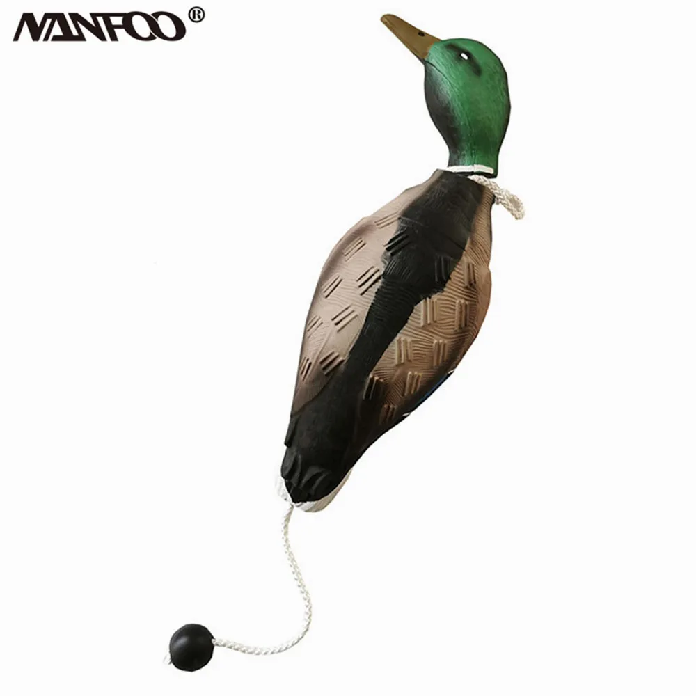 Toy Duck For Training Hunting Dog Bite Resistant Hunting Decoy Duck EVA Injection Fake Duck Green Head Male Duck