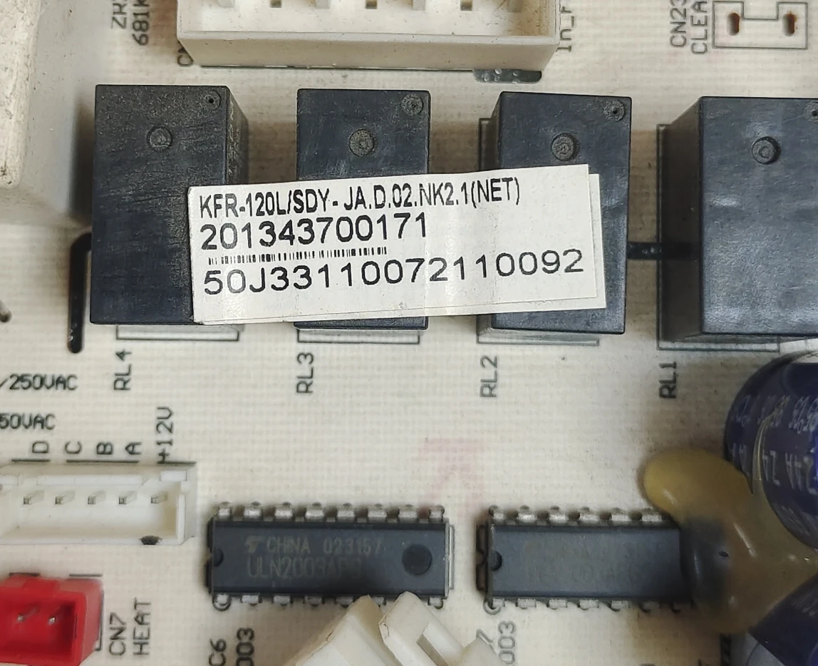 تستخدم لمكيف الهواء ميديا لوحة الكمبيوتر KFR-120L/SDY-JA.D.02.NK2.1، 201343700171   لوحة إمداد الطاقة، خنزير التحكم