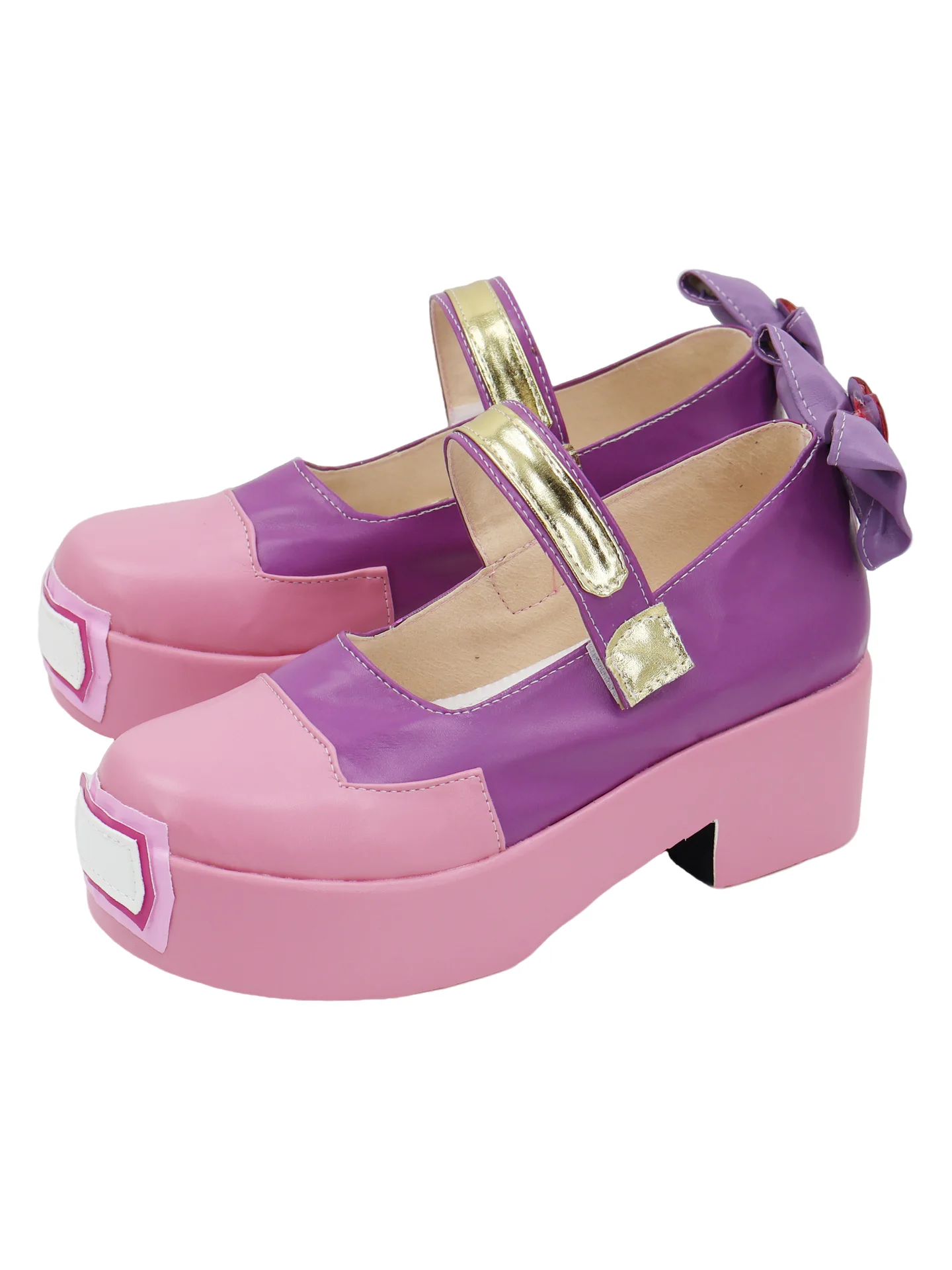 Kiriko Cosplay Schuhe Halloween Karneval OVER WATCH2 Maßgeschneiderte Prop Kiriko Lila Schuhe