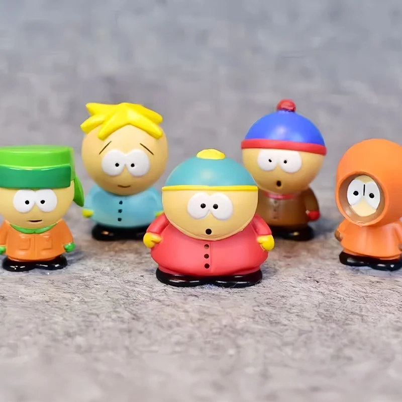 quente-sul-norte-parque-mini-figuras-5-pcs-surpark-anime-figura-pvc-kawaii-bonito-quarto-mesa-bonecas-colecionaveis-modelos-brinquedos-presentes