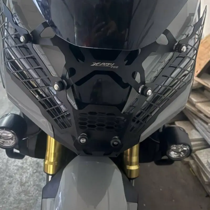 

For Honda XADV750 XADV 750 X-ADV750 XADV X ADV 750 2021-2023 2024 2025 2026 Headlight Head Lamp Grille Guard Cover Protector