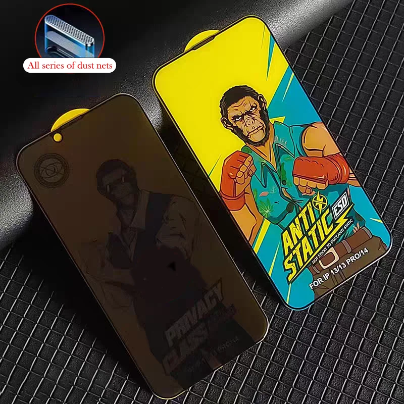 Gorilla Full Cover Szkło hartowane do iPhone'a 16 Pro Max Plus Ochraniacz ekranu na iPhone'a 16 Pro Max Plus Folia szklana