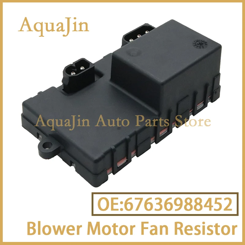 

67636988452 Blower Fan Motor Heater Resistor For BMW 5 6 Series E61 E60 E63 Fits OE 67326934036 6732694842 Auto Car Accessories