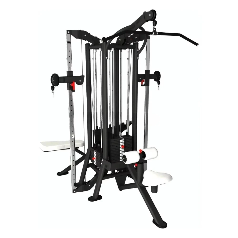 Pull Down Round Gym Equipment Commercial Gym Free Weight Steel Custom Color Logo Multifunctional