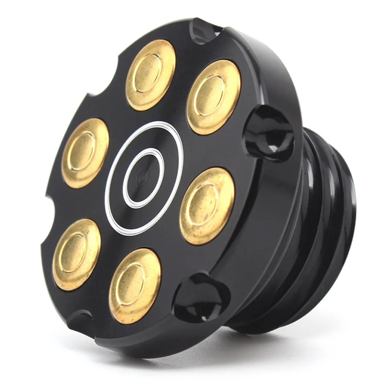 AB56-For Sportster 883 XL1200 X48, High-Quality Motorcycle Fuel Tank Cap And Oil Cap