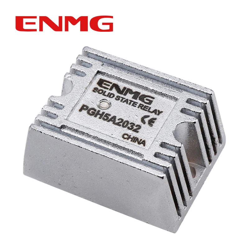 ENMG PGH aluminum shell small solid state relay PCB through-hole contactless DC control AC optical isolation