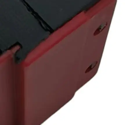 Foot Switch 220V Red Black Plastic Pedal Control For Mill Hoist And Grinding Machine Hands Free Operation Industrial Transfer To