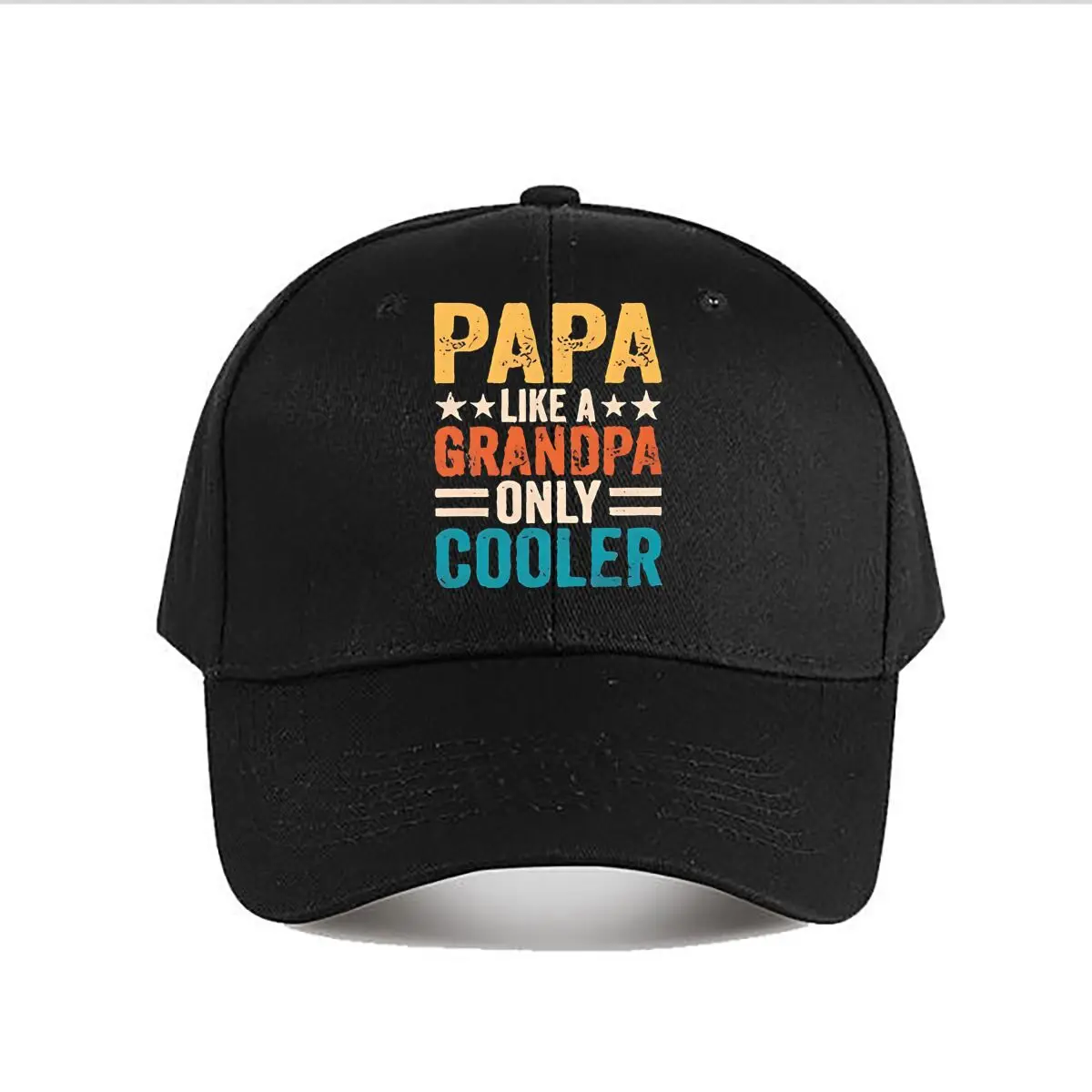 Papa Grandpa Cooler Vintage Baseball Cap Fashion Men Sunhat Women's Outdoor Sports Snapback Cap