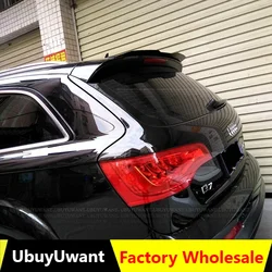 Rear Spoiler ABS Gloss Black Rear Spoiler For Audi Q7 4L S-Line MX Rear Wing Extension