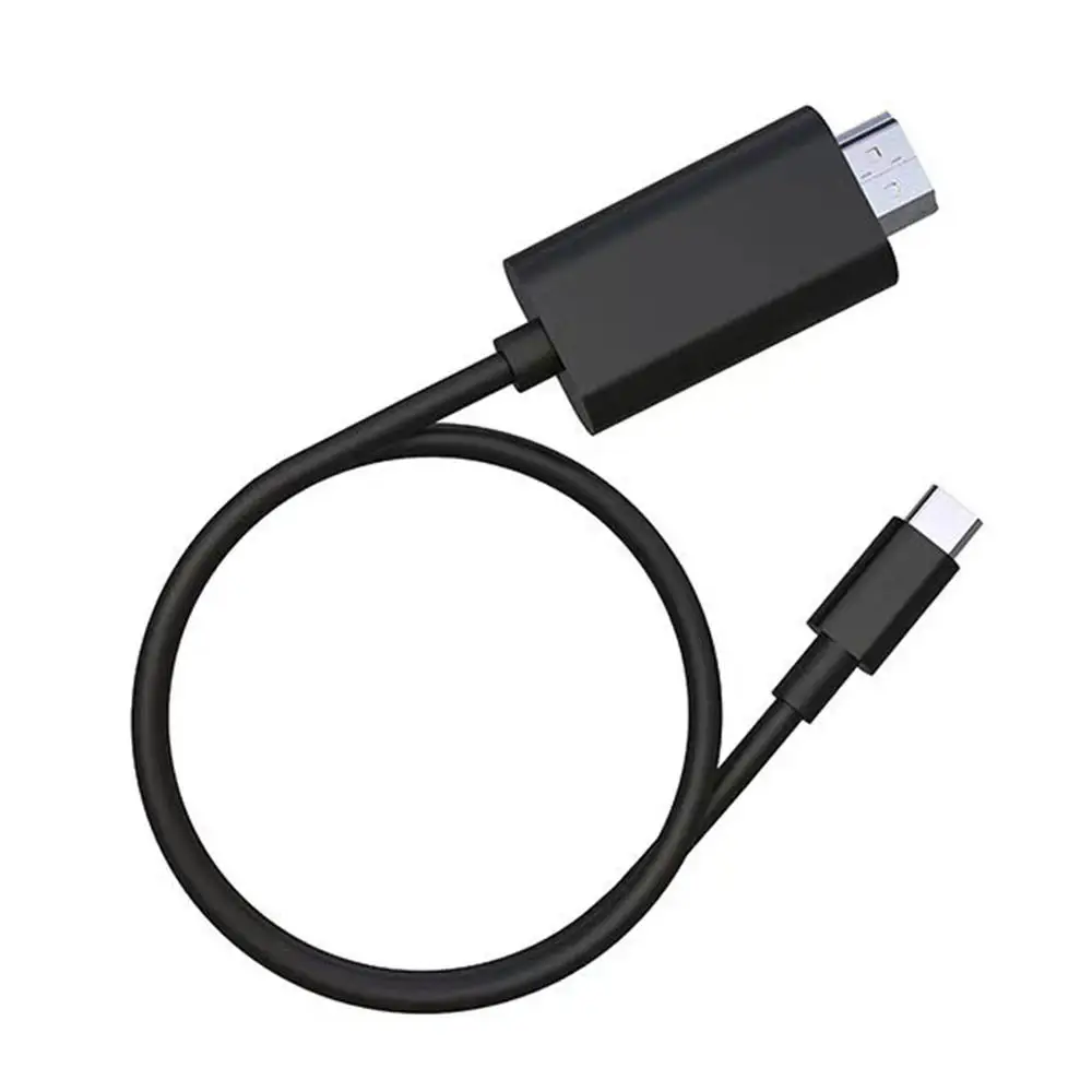 USB Tipo-C para Cabo Conversor, Cabo de Dados, Adaptador Conversor para Vídeo Áudio, Projeção 4G, Pd Charging, L2d2, 30Hz