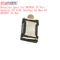 Receiver for HOTWAV T5 Pro Umidigi G3 A15C Umidigi G3 Max G5 HOTWAV T5 Max Original Earpiece Mobile Phone Accessories 2pcs/lot