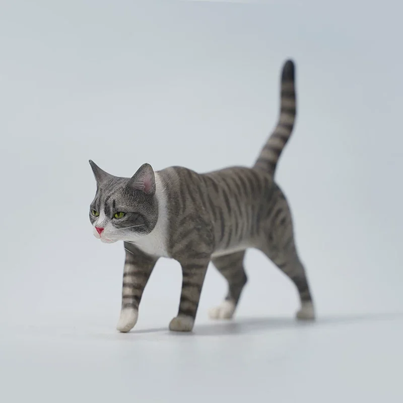 

1/6 Scale Resin Felis Catus Simulation Cute Cat Toys Small Prop Animal Model for 12" Action Figure Accessory