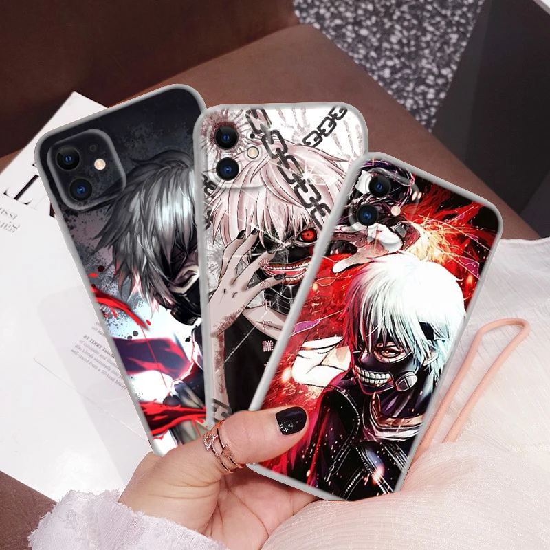 53d Anime Tokyo Ghoul Soft Case for Moto G Play E20 E4 E40 E5 E6 E6S E7 Power Edge 20 Lite Pro G200 G30 G4