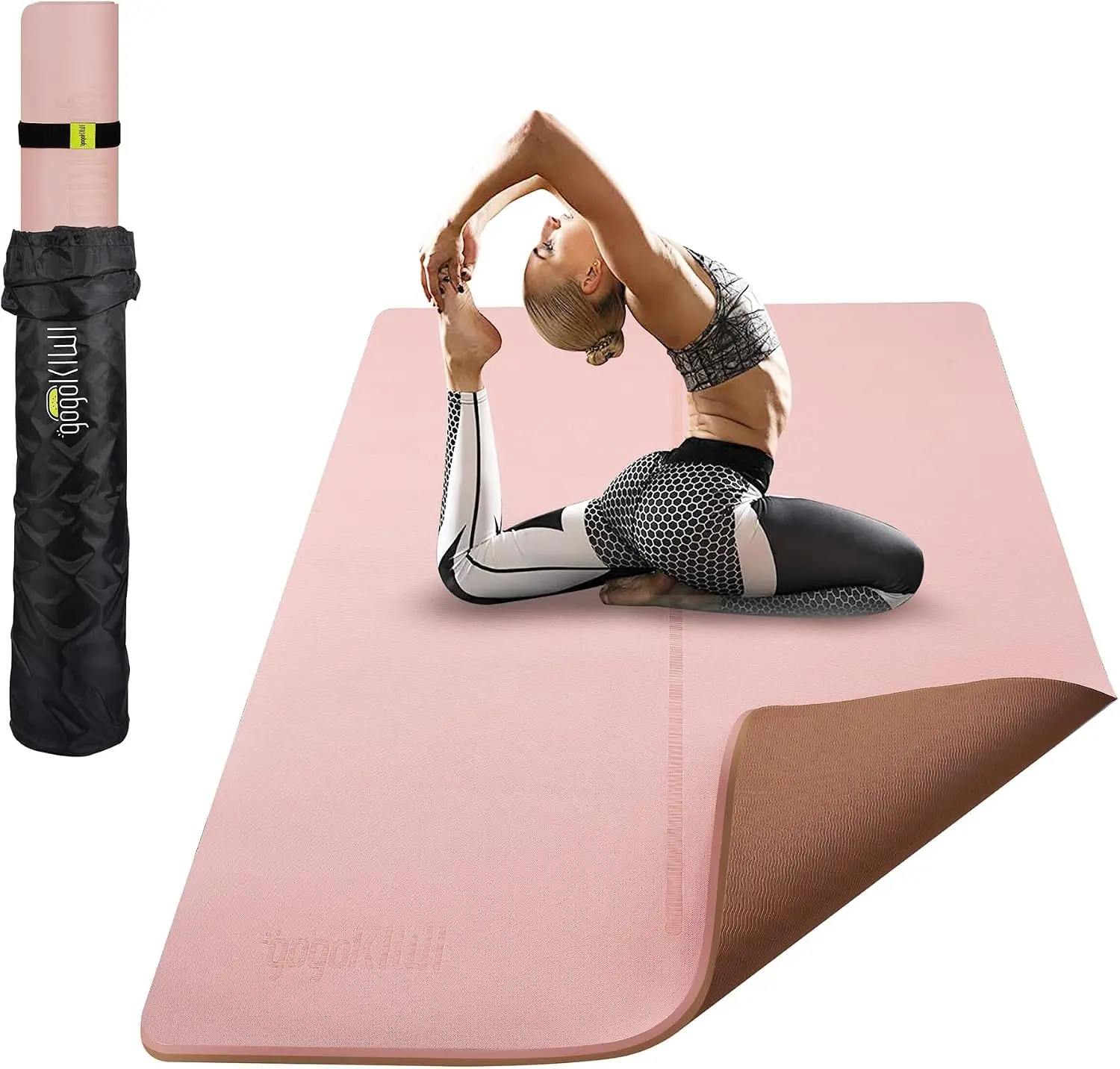 Brand new Large Yoga Mat (6'x4') - 1/4