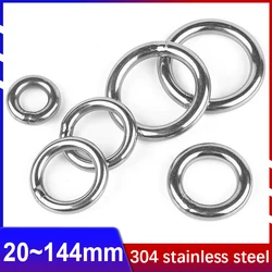 304 Stainless Steel Ring Solid Ring Welding O-ring Rust-proof Ring Iron Ring Pet Fishing Net Pull Ring Hanging Ring Customizable