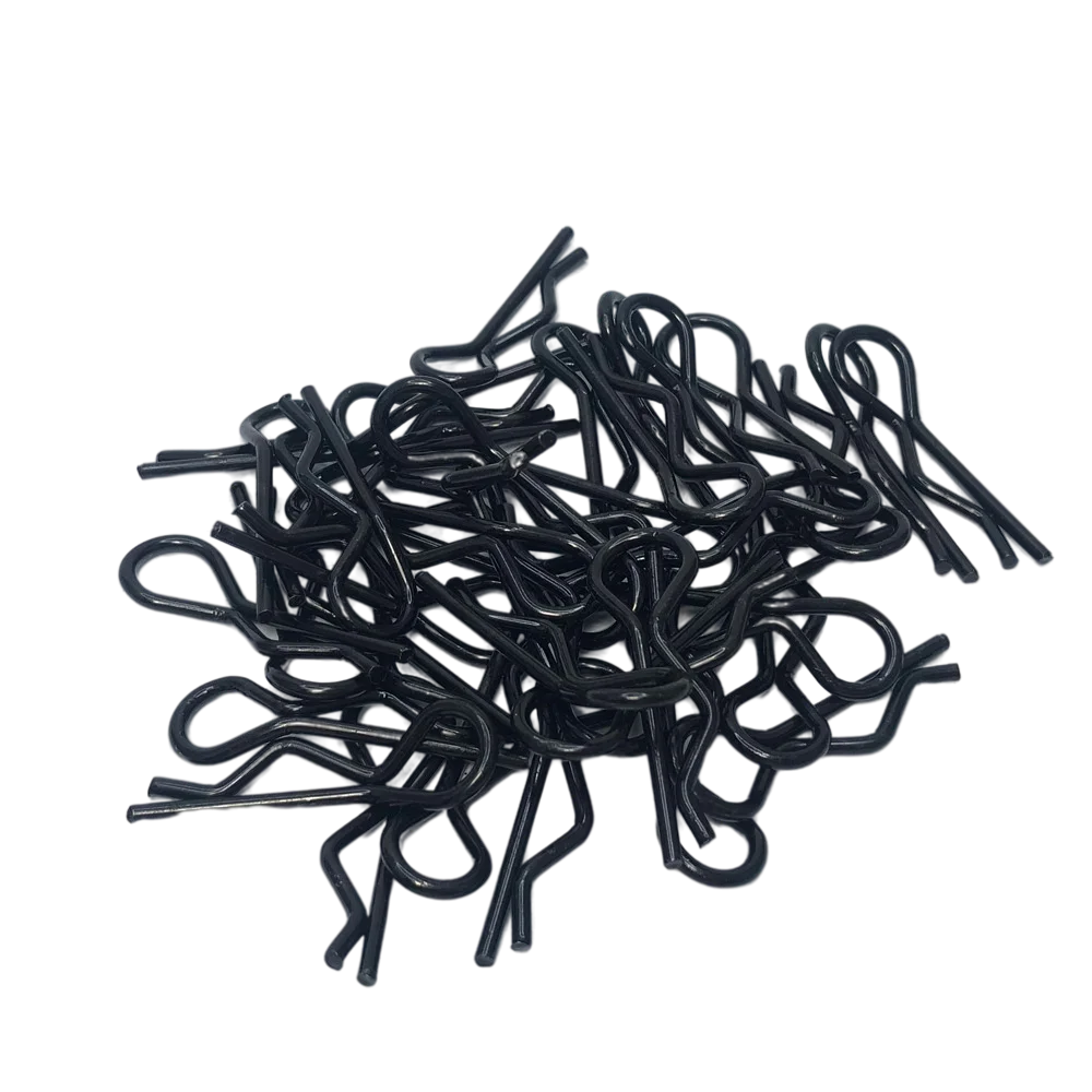 50 peças 1/5 1/6 1/7 1/8 1/8 1/12 1/16 1/14 rc carros clipes de corpo pinos r fivelas fixas para traxxas scx10 rc peças de carro