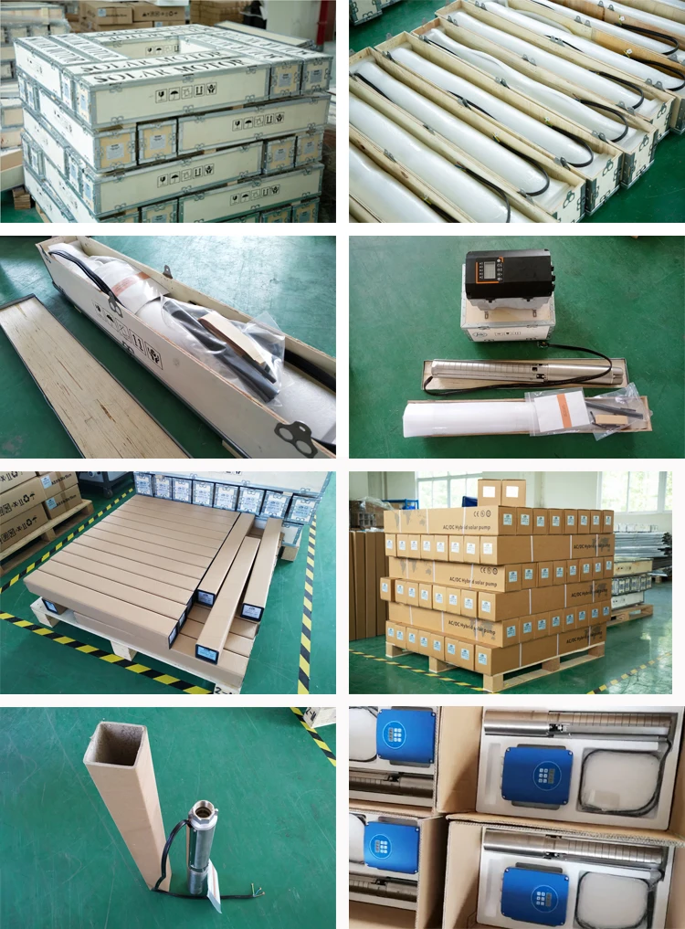 72m 리프트 22.9m³/h DC 브러시리스 태양광 워터 펌프 3000W 450V SS304 ISO TUV 인증 2년 보증 농업용