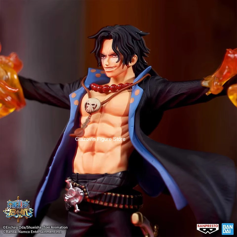 Original Genuine Banpresto One Piece DXF SPECIAL 18cm Portgas·D· Ace Anime Figure Collectible Model Doll Toys Gifts Wholesale