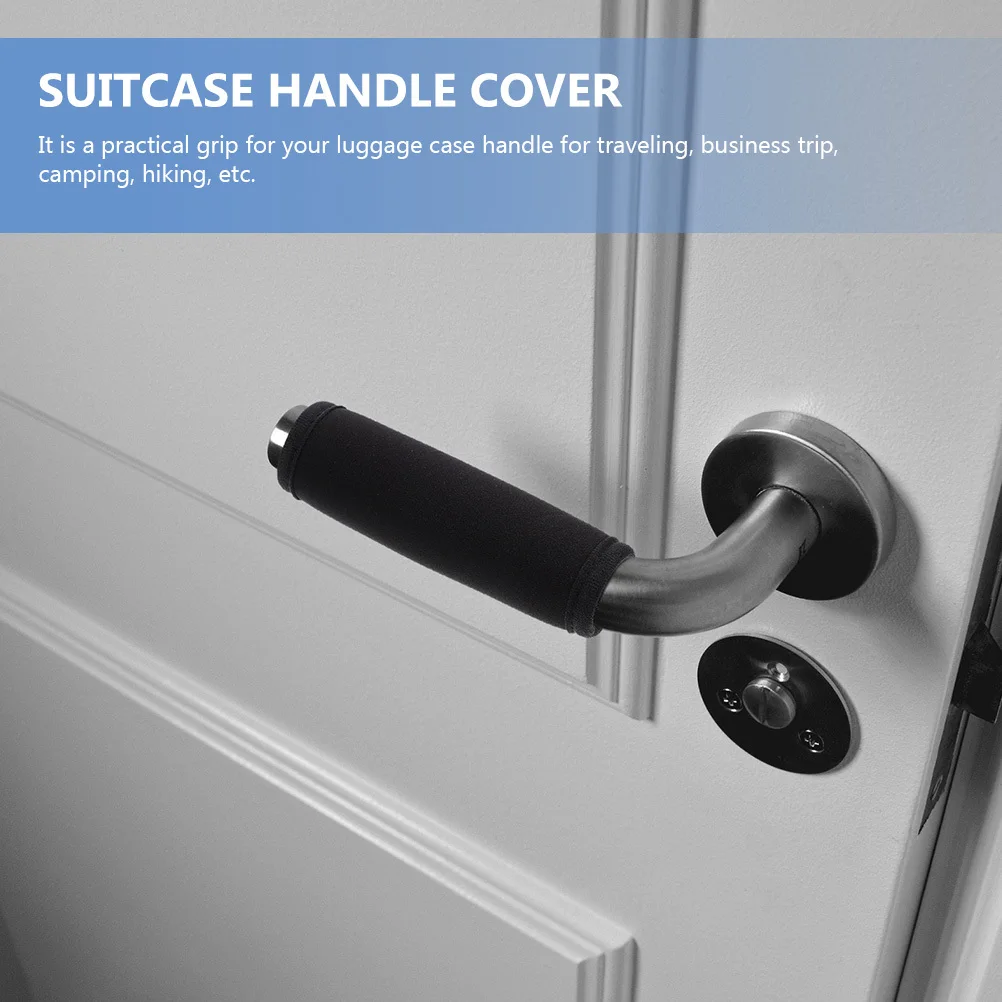 

2Pcs Neoprene Suitcase Handle Grip Luggage Wrap Protector Cover Travel Accessories Camping Hiking Neoprene Handle Wraps