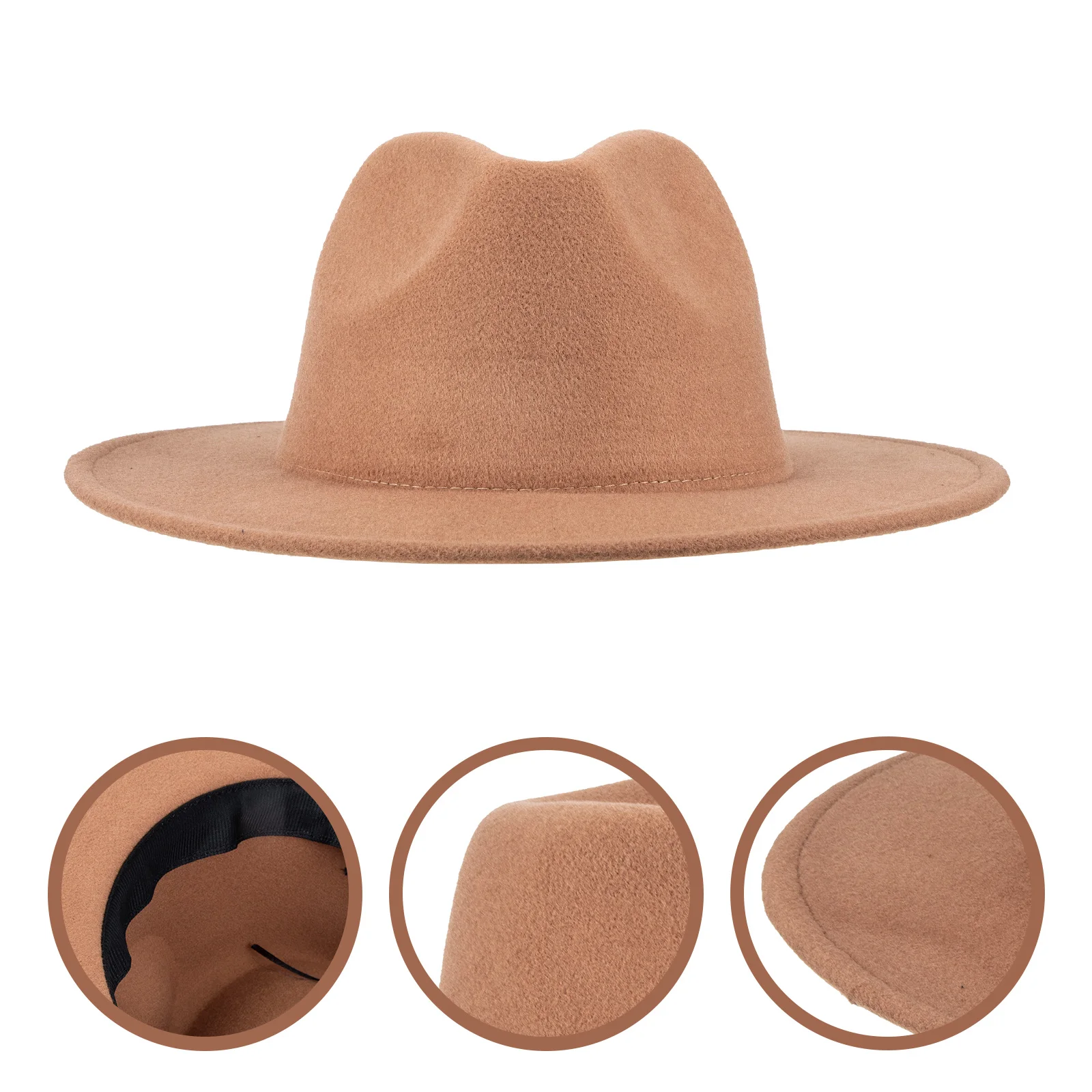 

Fashionable Wide Brim Denim Cowboy For Men Women Unique Western Style Sun Costume Accessories Durable Outdoor Cloth
