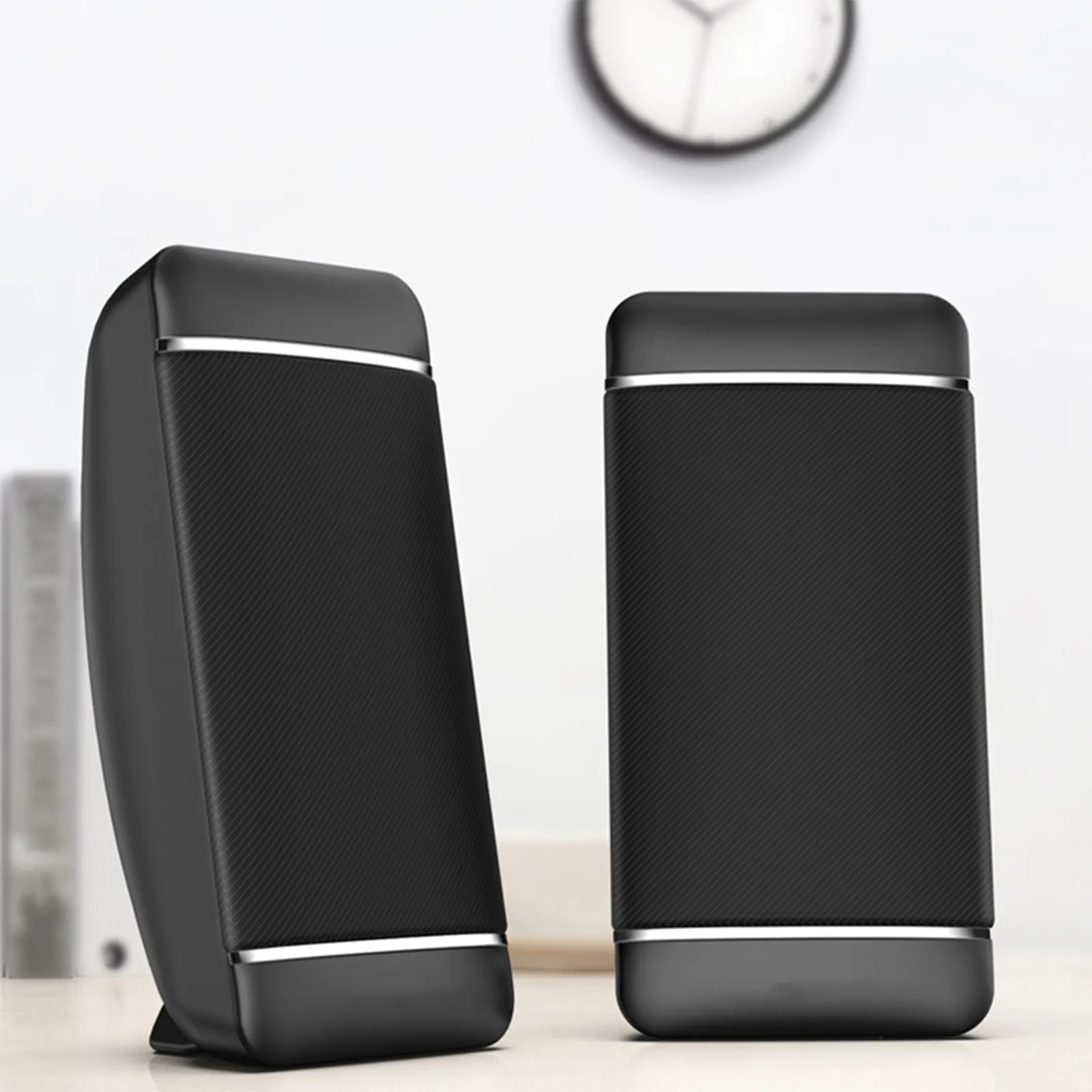 

1 пара универсальных настольных колонок с USB-интерфейсом, высококачественный звук для ноутбуков, настольных компьютеров, домашнего офиса, мультимедиа, чистое звучание