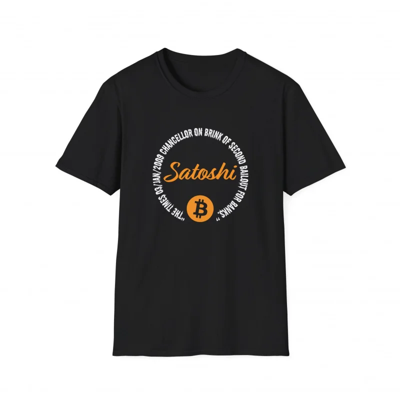 0404 Bitcoin Crypto style Gift t shirt for Crypto Traders BTC Fan 100% cotton printed Bitcoin Symbol Graphic Tee All size tops