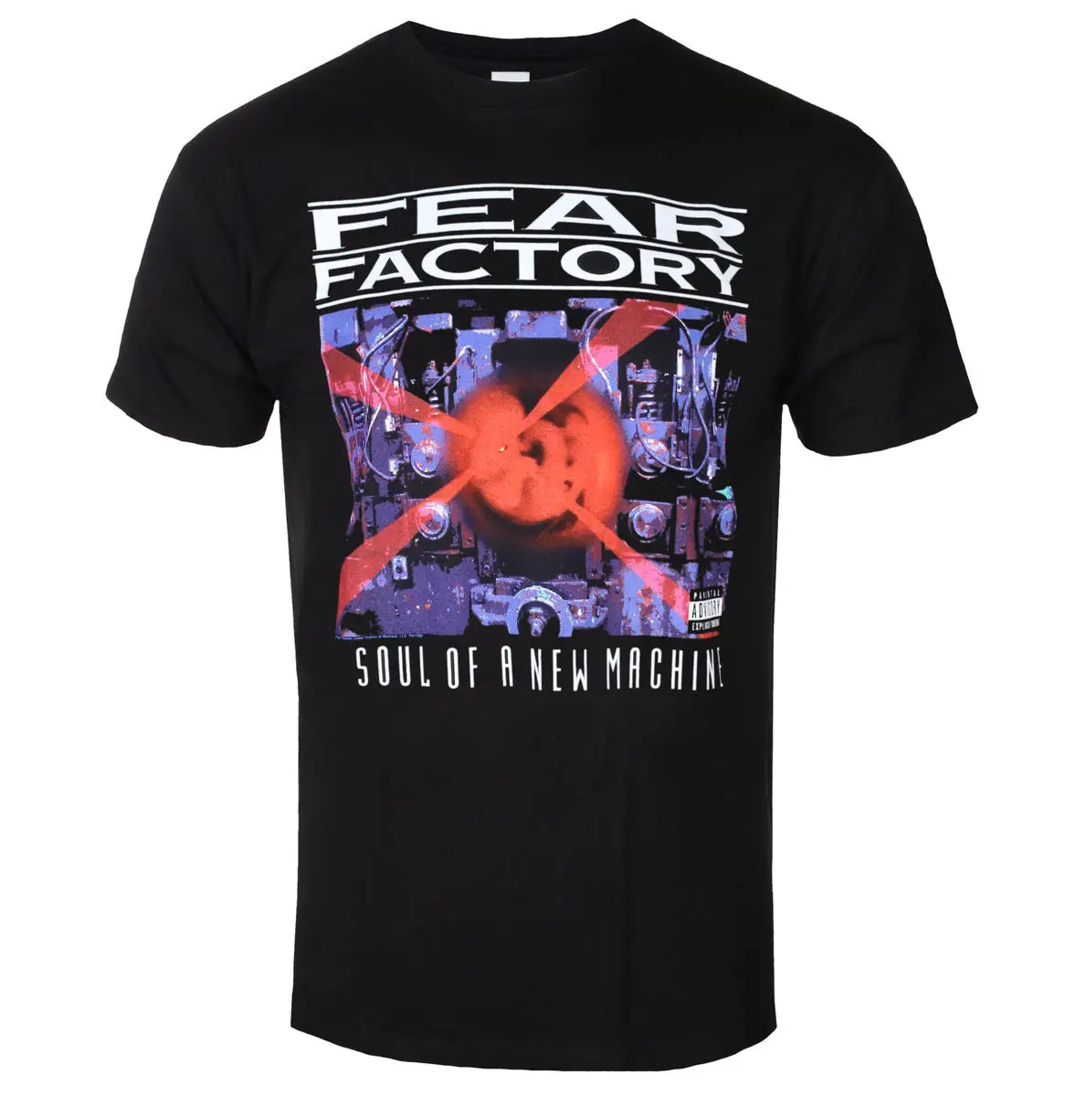 Pop Fear Factory Graphic Cotton T-shirt Unisex Summer Short Sleeve Fashion Brand Tee Luxury Casual Vintage Tees