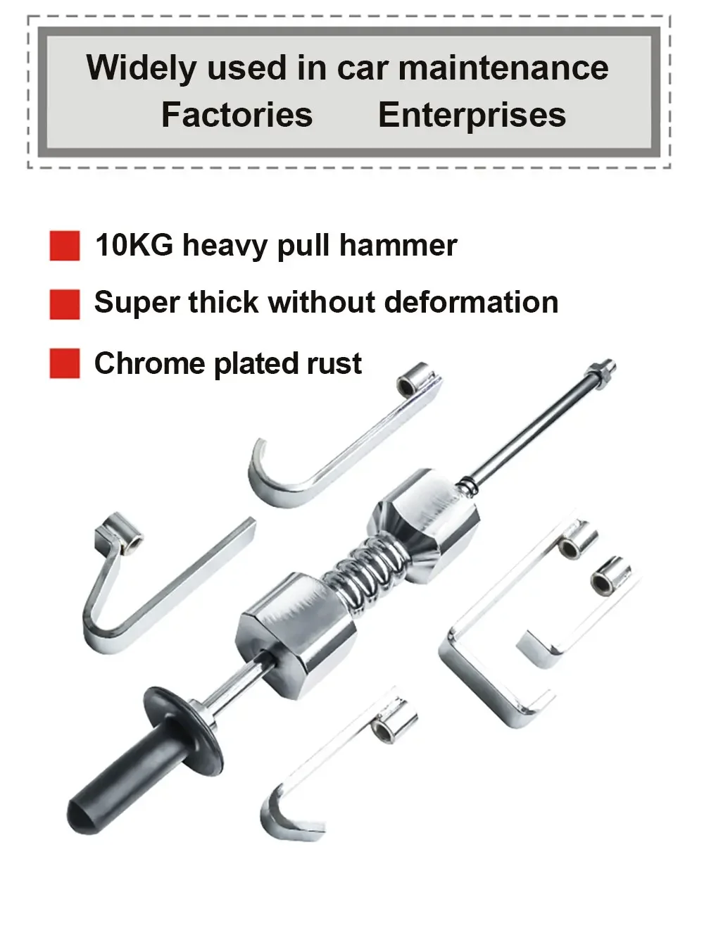 Car dent puller Repairing Slide Heavy Hammer Hooks repair tools Set Auto Dent Parts