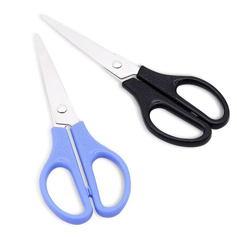 Stainless Steel Office Scissors Student Scissors Tool, Primary School Scissors Handmade Black