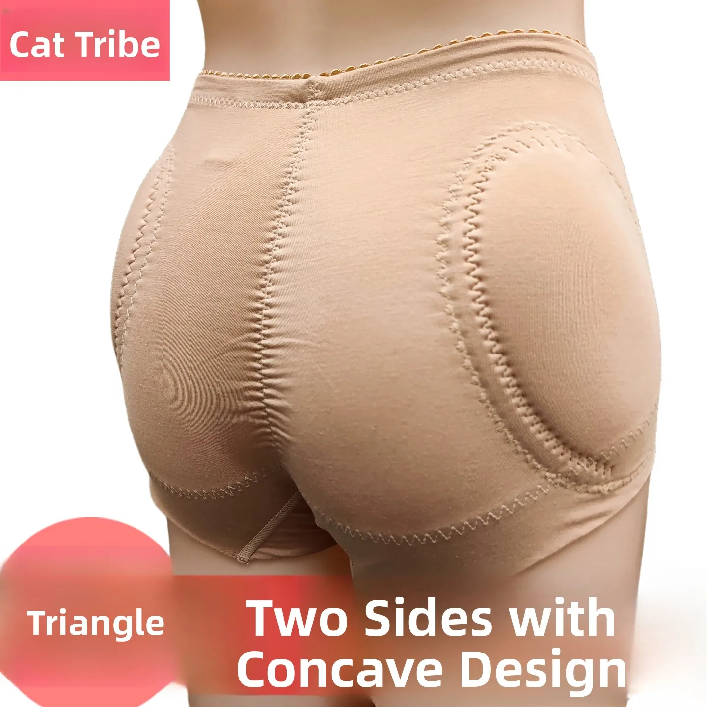 latex-butt-lifting-underwear-integrated-fake-hip-fixed-mommy-butt-deeper-groove-device-women's-mid-waist-briefs-nylon-fabric