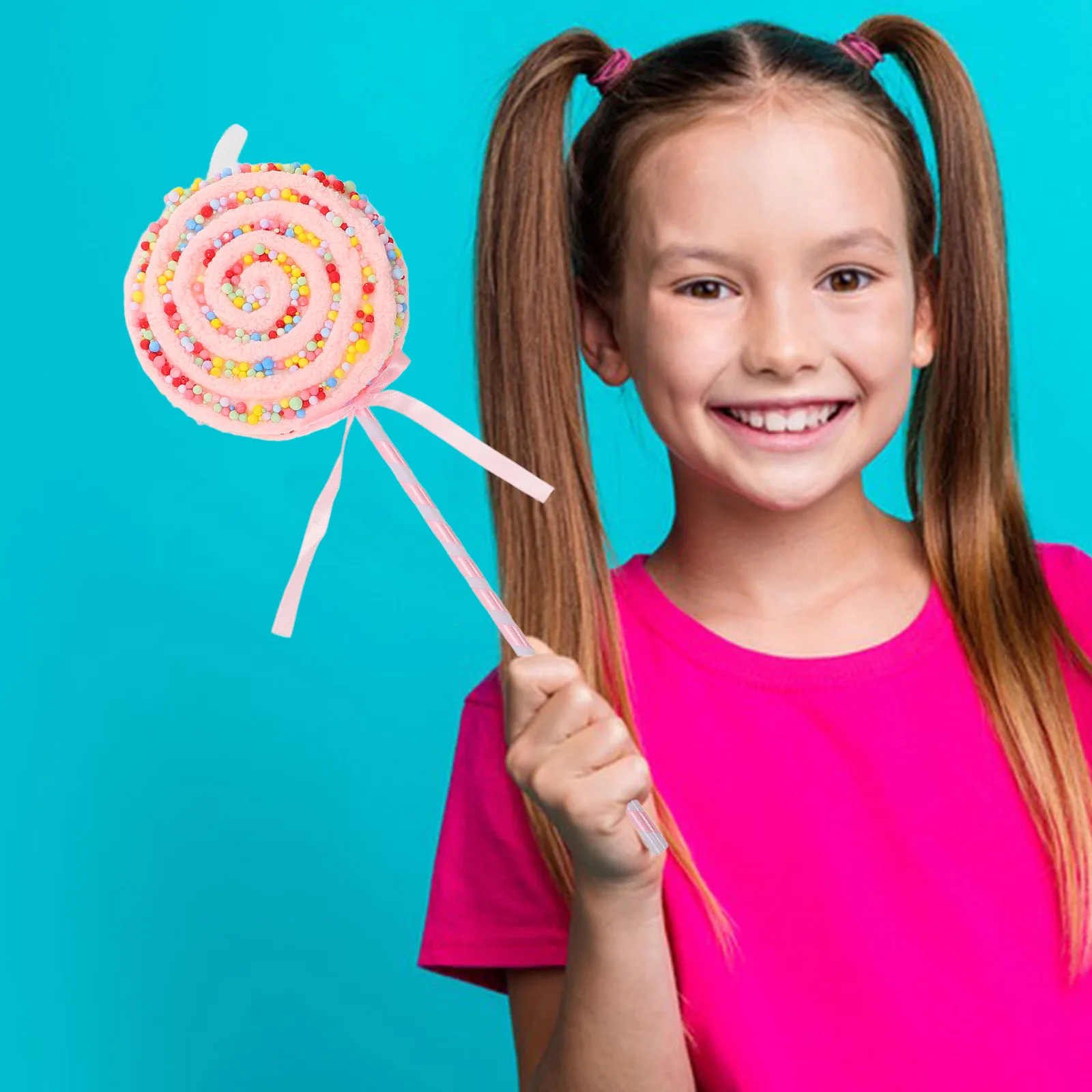 

Lollipop Prop Giant Fake Candy Decoration Realistic Simulation Design For Photography Party Wedding Scene Decor Accessory