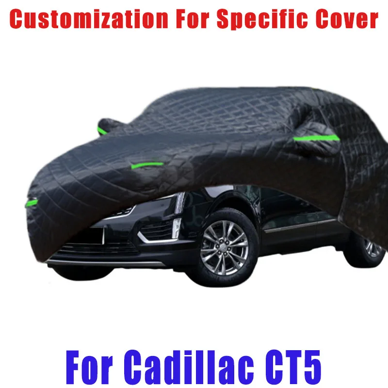 

For Cadillac CT5 SUV Hail prevention cover auto rain protection, scratch protection, paint peeling protection