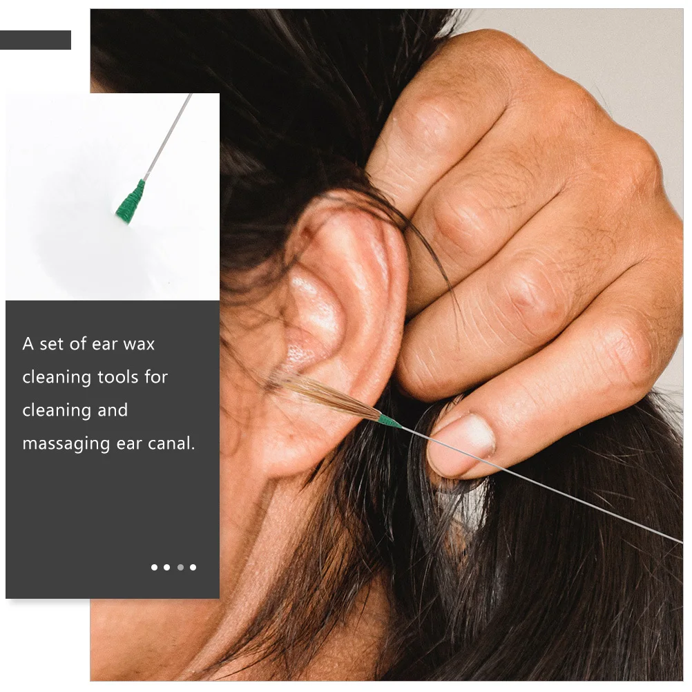

16Pcs Plume Ear Picks Safe Polished Surface Earwax Cleaning Sticks Comfortable Grip Ear Spoon Kit for Effective Wax Removal