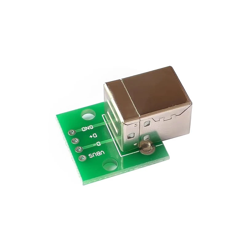 5~500Pcs USB To DIP Adapter Board Female Socket Directly Connected To B-type Square Interface Printer Data Cable