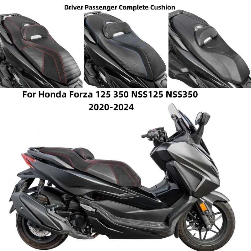 

Motorcycles Driver Passenger Complete Saddle Cushion Pillion Pad For Honda Forza 125 350 NSS125 NSS350 2020 2021 2022 2023 2024