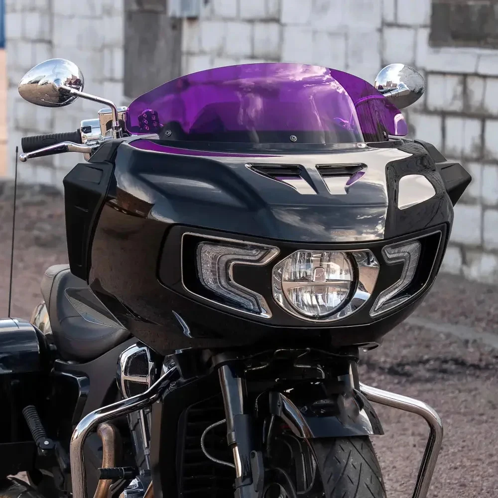 Owiewka boczna, deflektor wiatru do motocykla Indian Challenger Pursuit Limited Dark Horse 112 PowerBand 2020-2025 NOWA