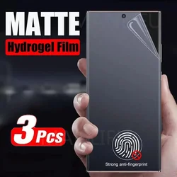 3PCS Full Cover Matte Hydrogel Film For ZTE Nubia Z70 Ultra Clear Soft TPU Screen Protector for Nubia Z70Ultra No Glass