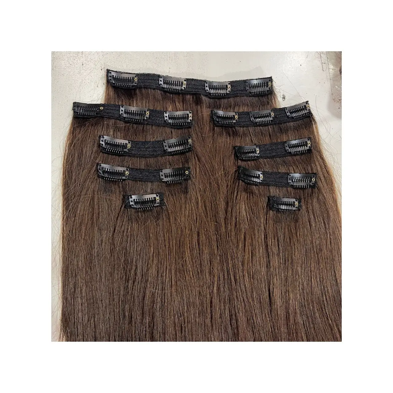 Clip in hair extensions Easily curl dye press style and use heat tools creating the power to change your style every day