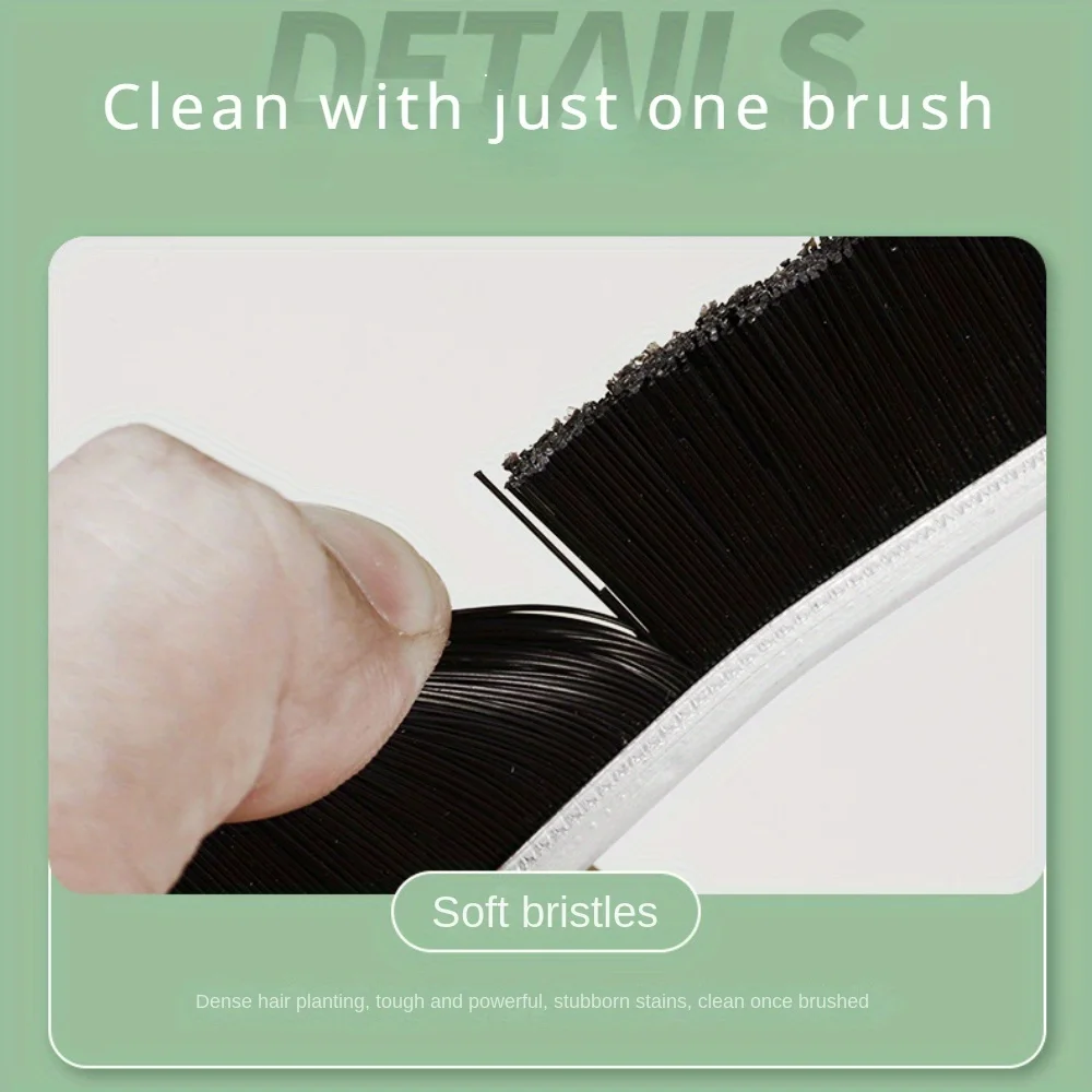 1/2/3 crevice cleaning brush set with elongated narrow brush head, suitable for bathrooms, kitchens, bedrooms