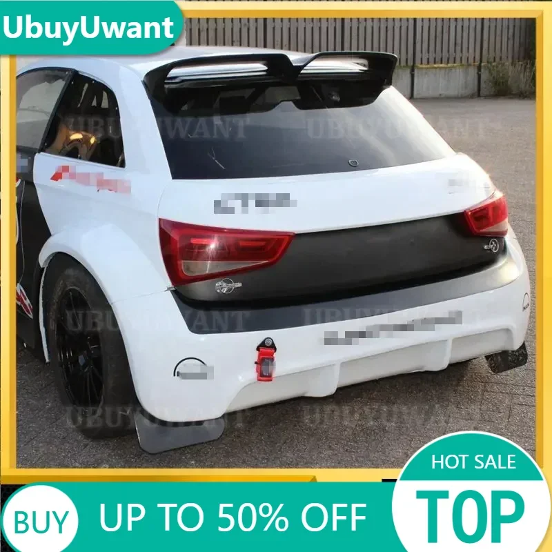 UBUYUWANT для Audi A1 R18 2010-2014, высококачественный задний багажник из углеродного волокна, спойлер на крыло, задний спойлер на крышу, крышка багажника