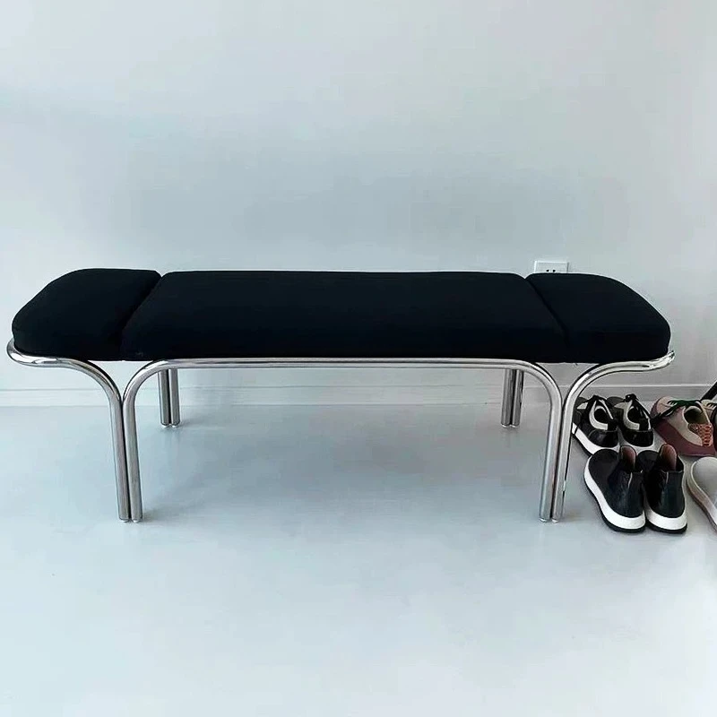 Entry door shoe change stool bedroom bedside stool living room sofa strip stool
