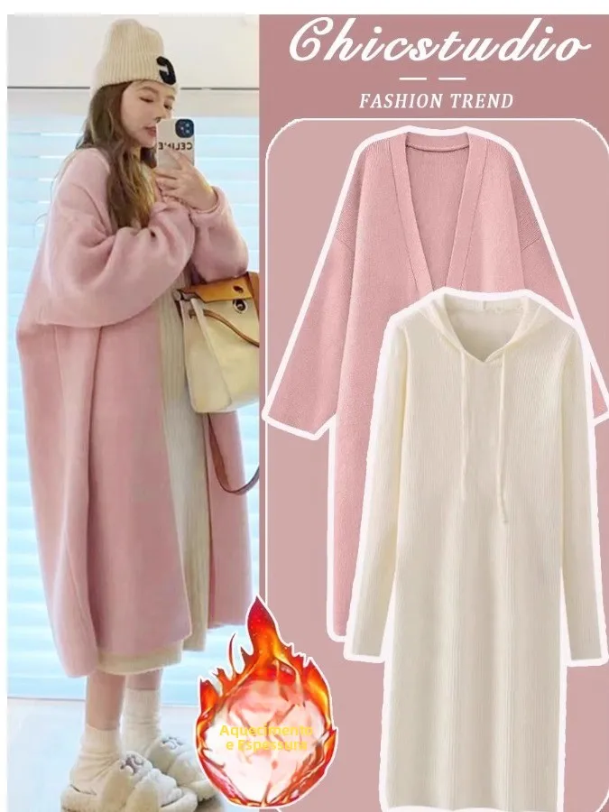 faionable-long-autumn-winter-dr-set-for-pregnant-women-2025-new-sle-two-piece-set-ele-korean-sle-basic-paaging