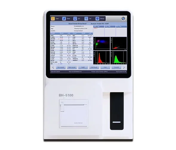 Medical Equipment BH-5100 Urit Fully Automatical  Analyzer 5 Part Clinical Analytical Instruments CBC Testing Machine