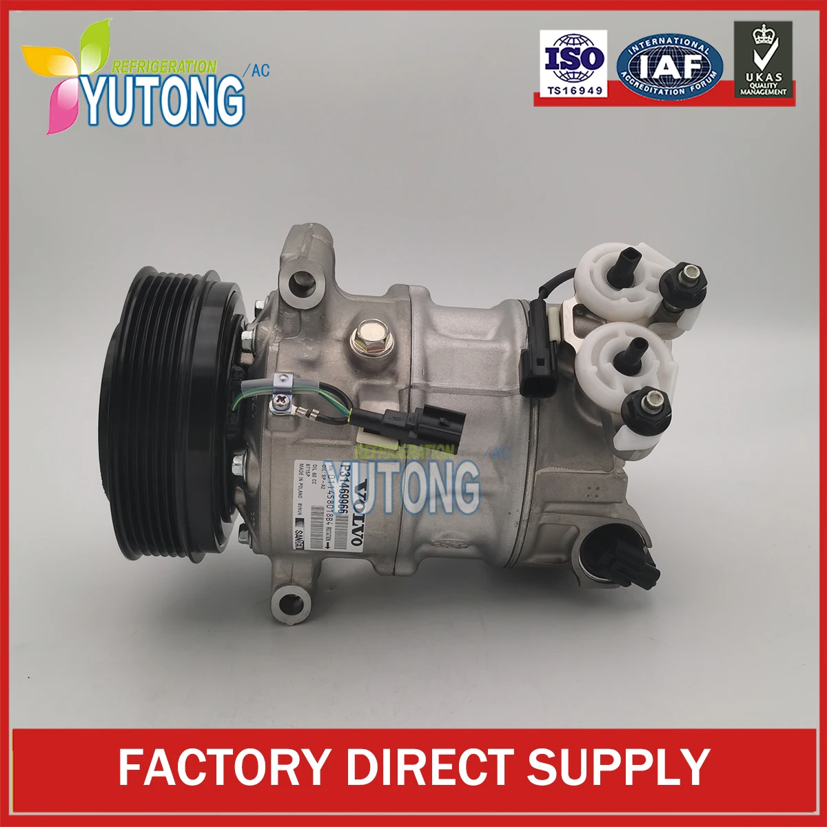 PXC14 AC Compressor for VOLVO V90 XC60 XC70 XC90 V40 V60 S60 S80 S90 31469966 31348965  36010255 36002132 SD8715P P31469966