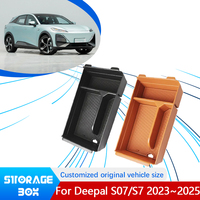 For Deepal S07 S7 2023 2024 2025 1PCS Indoor Central Upper Layer Console Car Armrest Storage Box Holder Interior Car Accessories