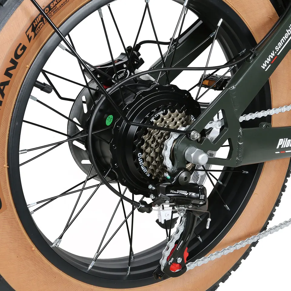 Samebike M20-III adult electric bicycle 2000W road E-bike 48V 32AH city ebike,  20*4.0 Fat Tire E-Mountain bike image 6