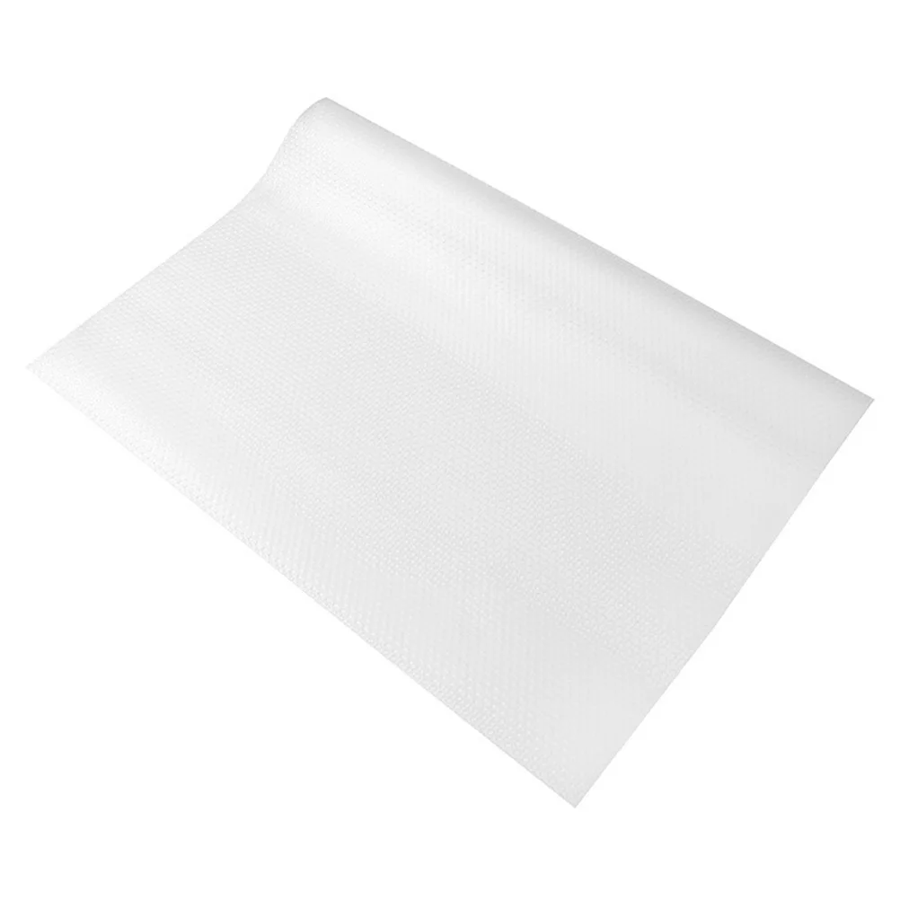 1 لفة إيفا درج المطبخ بطانة مقاوم للماء عدم الانزلاق خزانة وسادة شفافة حصيرة المنزلية الرف بطانة واقية #5