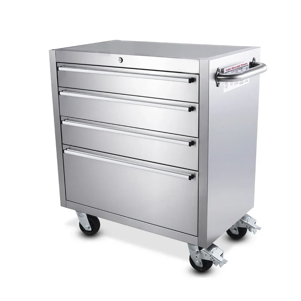 

#Experience Garden Heavy Duty Metal Workshop Stainless Steel Tool Cabinet#