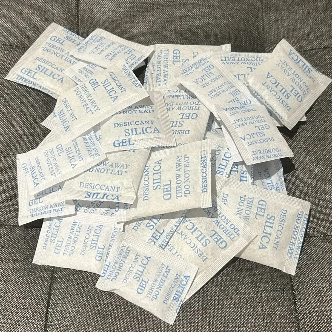 1g 50/100/200/500 packs Non Toxic nonwovens Silica Gel Desiccant Damp Kitchen Room Living Moisture Dehumidifier Absorber Bag