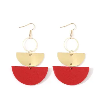 8 best sales Lederohrring - №3